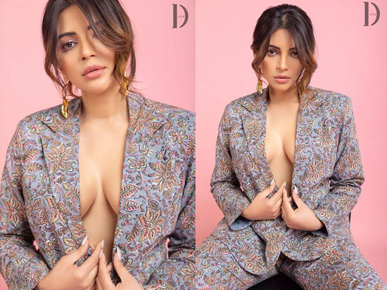 Shama Sikander Raises Heat With Unbuttoned Coat